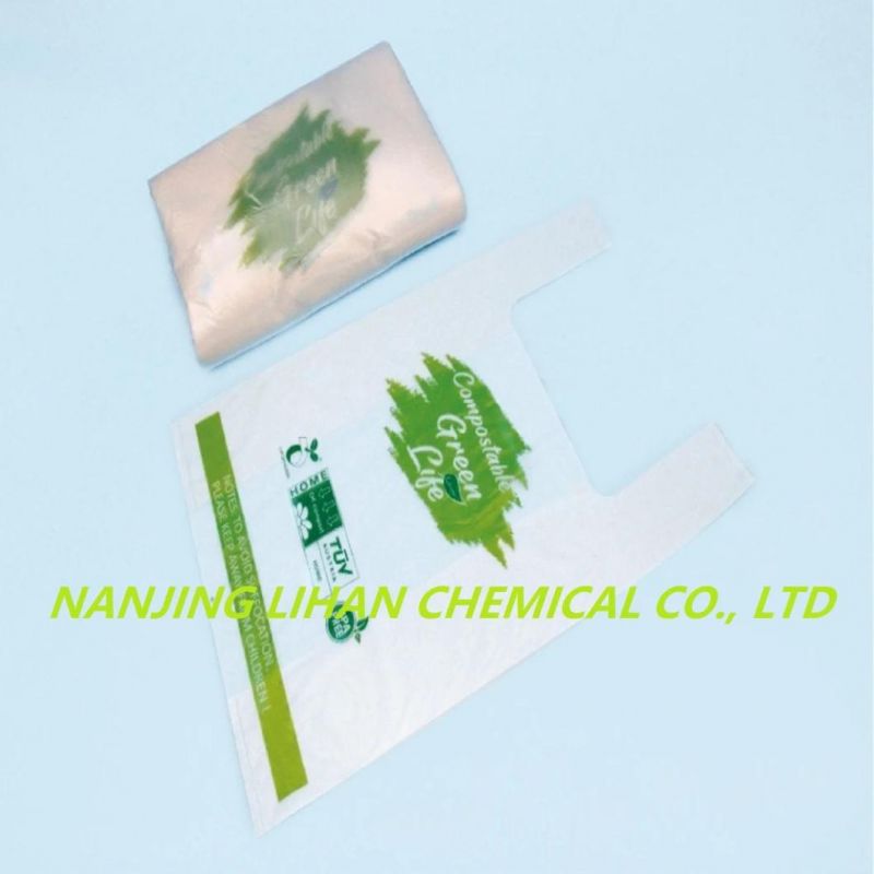 Bio-Degradable Pbat PLA Starch Biodegradable Compostable Shopping Bag Film Bags