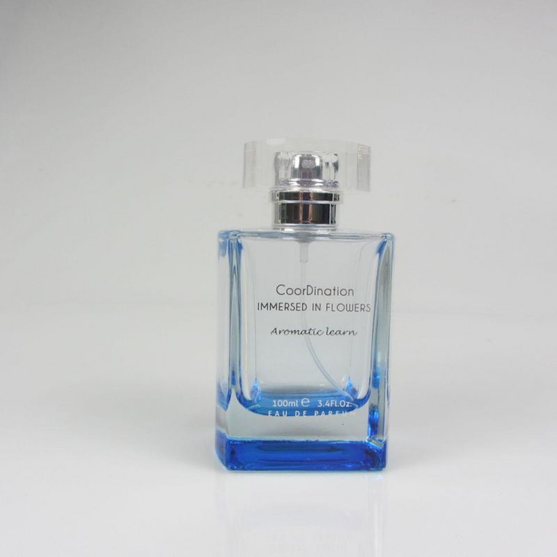 Square Empty Bottles Custom Perfume Bottles with Box