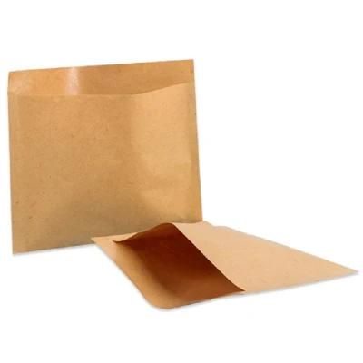 Custom Food Grade Grease Proof Double Open Burger Wrap Pocket Paper Sandwich Bags