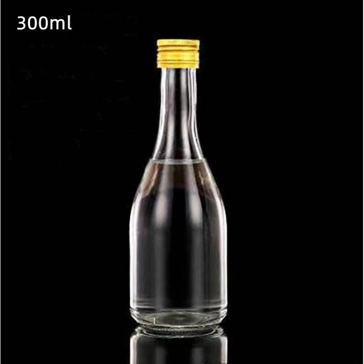 Wholesale 100ml Glass Liquor Bottle for Beverage with Screw Cap