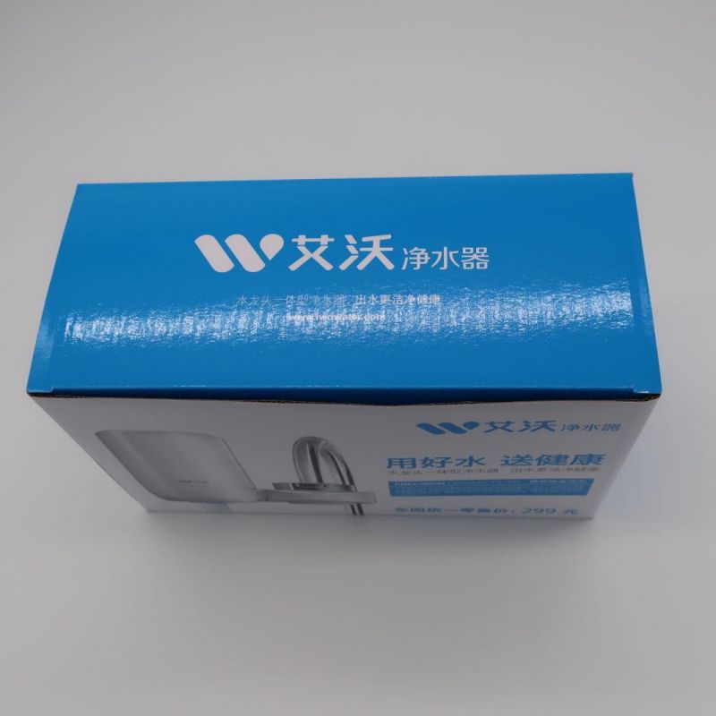 Luxury Custom Factory Printed Corrugated Packaging Paper Box for Faucet Water Purifer