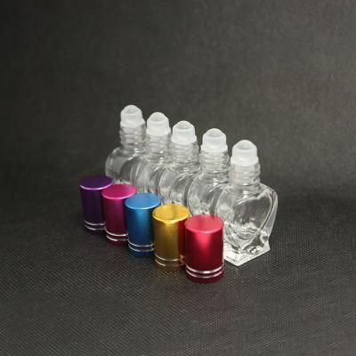 10ml Roll-on Perfume Bottle 10ml Amber Glass Roll on Bottle with Metal Roller Ball