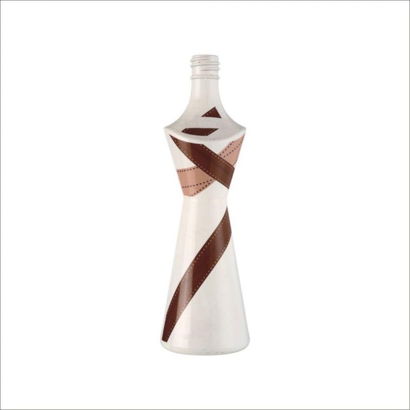 100ml The Human Shape of The Ladies Perfume Bottle UV Coating Glass Bottle Can Be Customized Color