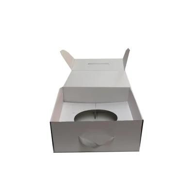 Accept Custom Hand-Held Two Hat Corrugated Packaging Box with Lining