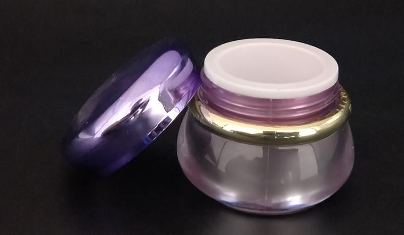 15g Empty Plastic Cream Jar Cosmetic Container for Skin Care