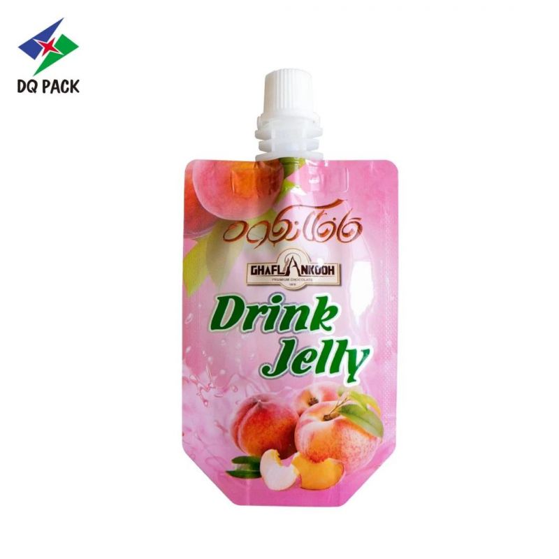 Colorful Printing Jelly Bag with Spout