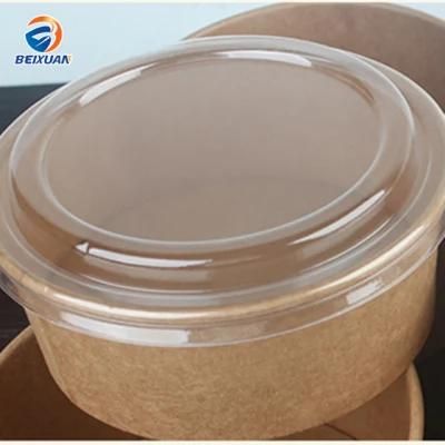 Disposable Custom Made Kraft Paper Salad Bowl