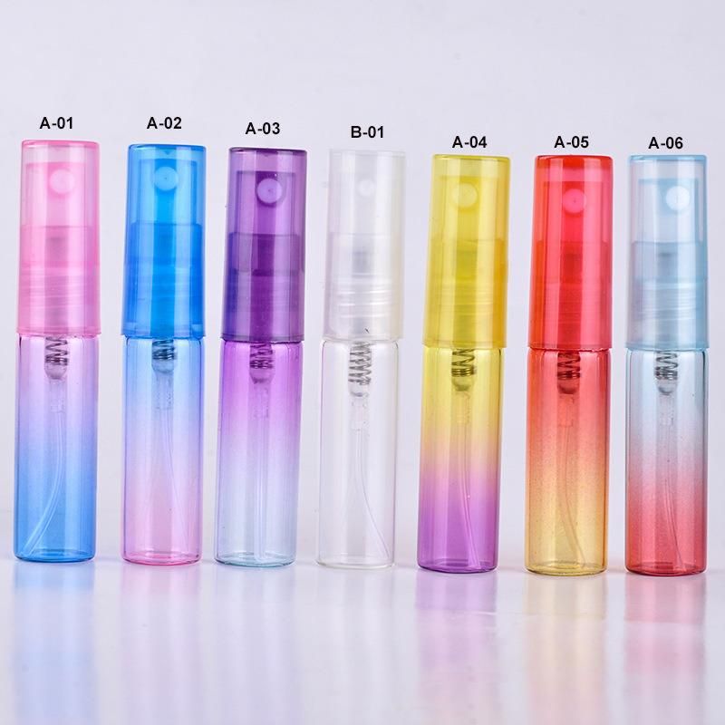 4ml Empty Mini Glass Refillable Spray Perfume Bottle Small Promotion Sample Perfume Atomizer