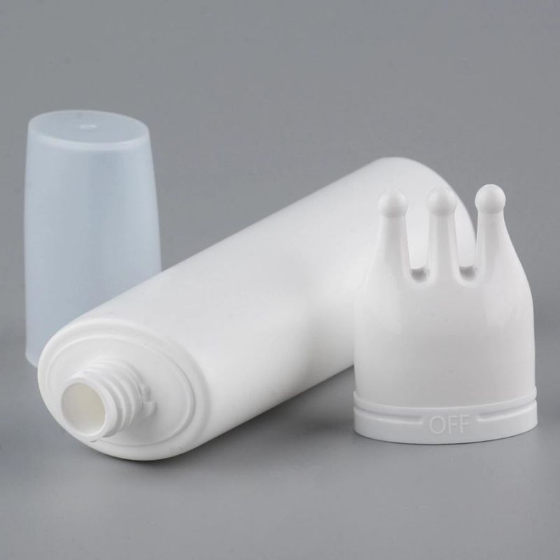 Applicator Massage Face Wash Tube Packaging with Electric Silicon Head