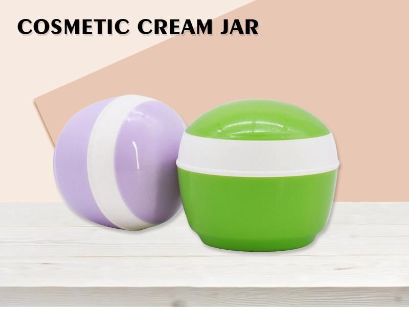 High Quality Green Purple 40g 60g Custom Logo Cream Jars