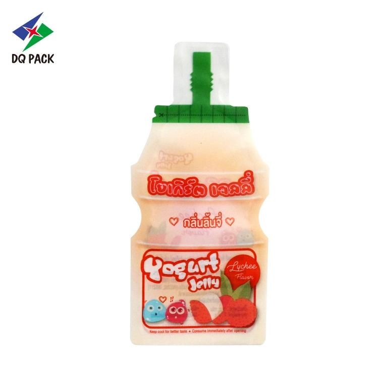 Sample Free Shape Pakcaging Injection Pouch Yogurt Baby Food Bottle Shape Pouch