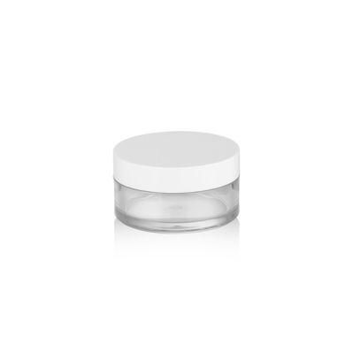 Zy03-A221 Clear Plastic Pet Cosmetics Jar with Cap