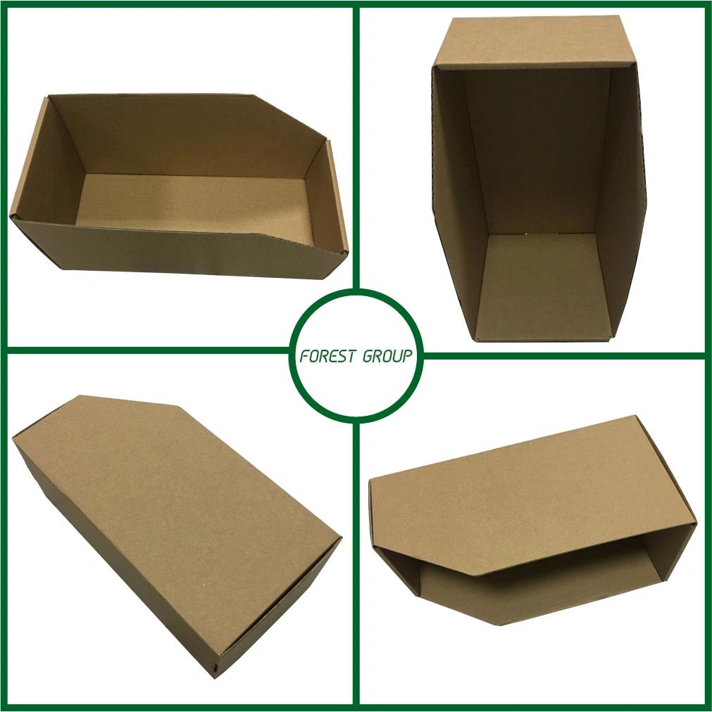 OEM Design Custom Brown Kraft Paper Box with Logo Printing