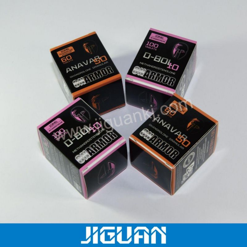 Various 10 Ml Hot Stamping Holographic Vial Paper Packaging Box