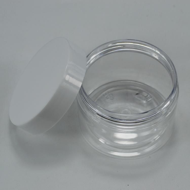 Warehouse Plastic Pet 120g Wide Mouth Bottle Cream Jar Hair Cream Bottle