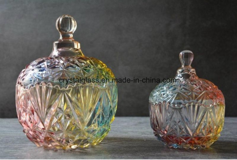 Glass Candy Jar Home Decoration Storage Glass Jar