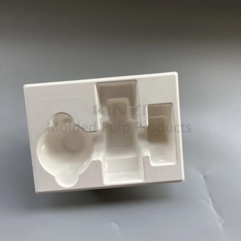 Biodegradable Molded Pulp Cosmetic Packing Tray