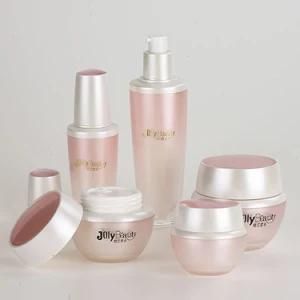 Pink Series Plastic Vacuum Flask Cream Bottles