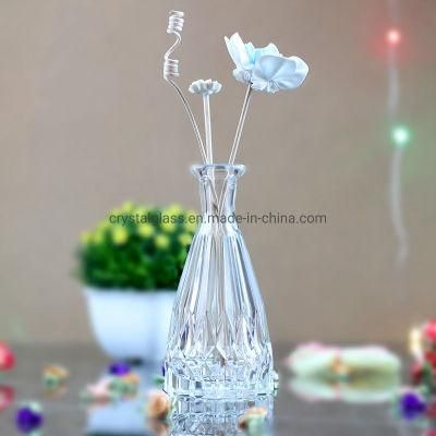 50ml Mini Glass Vase Shaped Aroma Reed Diffuser Bottle