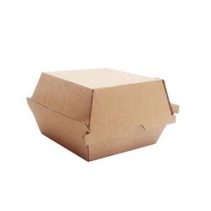 Hamburger Box Corrugated Food Packaging Carton Processing Customized Various Sizes Printed According to Customer Requirements