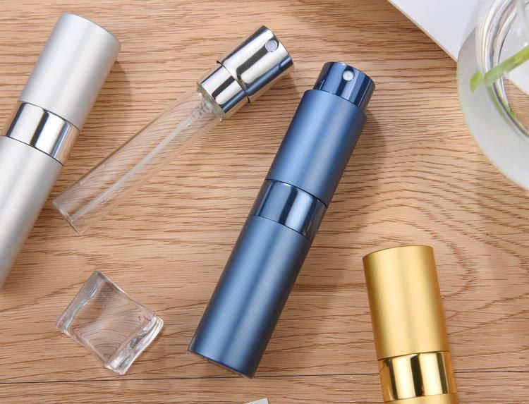 Hot Sale Mini Portable for Travel Aluminum Refillable Perfume Bottle with Spray&Empty Cosmetic Containers with Atomizer