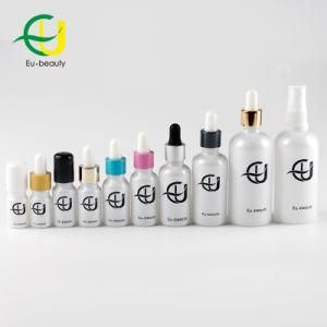 5ml, 10ml, 15ml, 20ml, 30ml, 50ml, 100ml White Glass Bottle for Eliquid Essential Oil