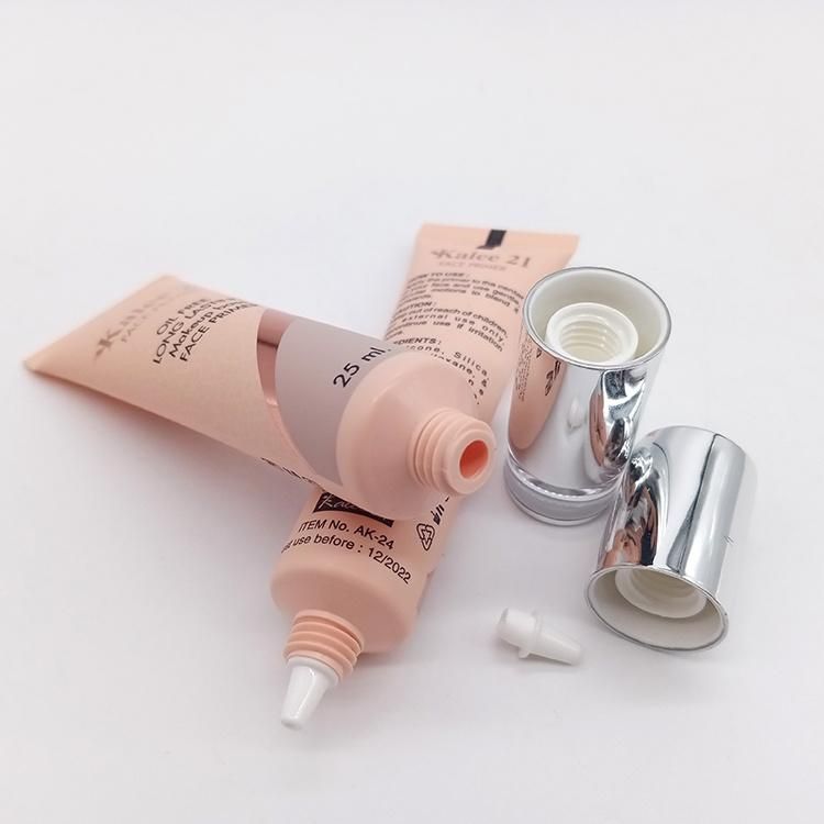 Cosmetic Packaging Plastic Face Cleanser Tube with Custom Printed