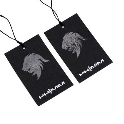 Luxury fashion Paper Hang Tag, Garment Accessories Apparel Label Hang Tag Custom Hair Extension Hangtag with Printing Logo