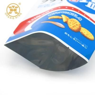Heat Seal Baking Plastic Packaging Food Snack Pack Sachets Aluminum Biscuits Package Bags