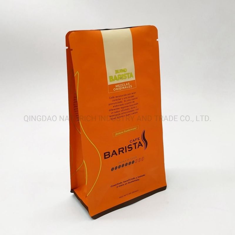 400g Blend Coffee Packing Bag with Single Exhaust Valve