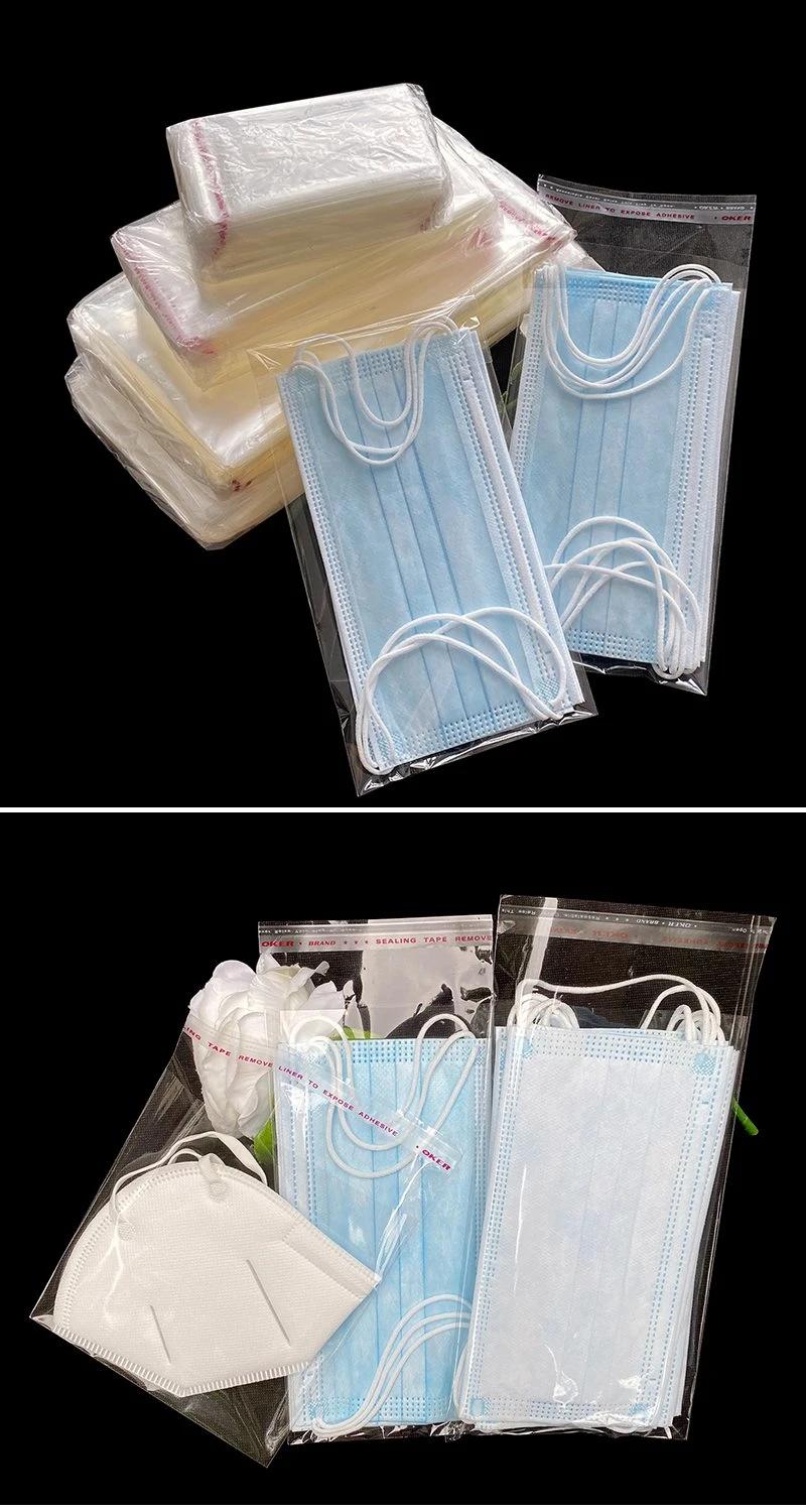 Wholesale High Quality Self Adhesive Clear OPP Plastic Bag