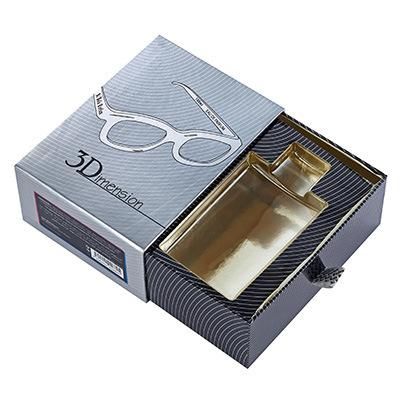 3D Customized Slide Drawer Box Essential Oil Glass Bottle Perfume Box Fragrance Box