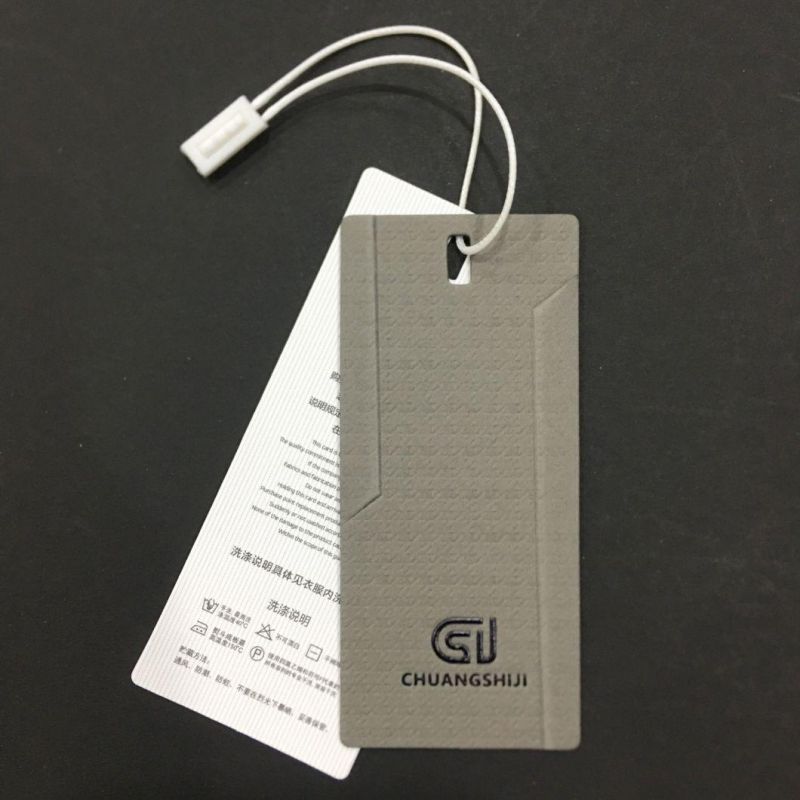 Custom Luxry Hang Tag for Clothing Printing Label Hangtag