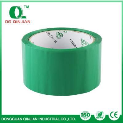 Green Color Adhesive BOPP Packing Tape for Carton Sealing