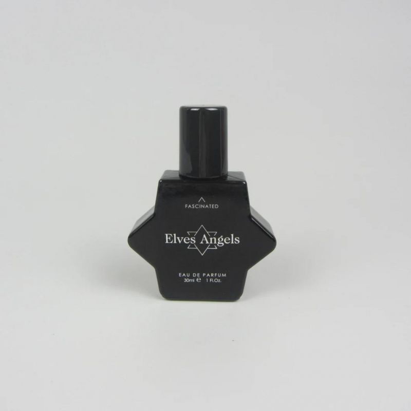 Empty 30ml Glass Perfume Spray Bottle with Sprayer Pump Cap