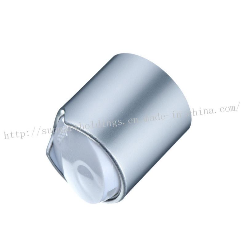 Luxury Bottle Cap Aluminum Cap for Cosmetic Cans