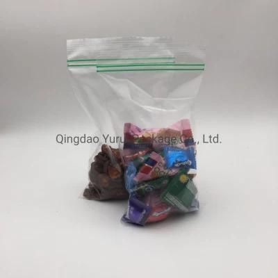 OEM Factory Biodegradable Single Track Ziplock Plastic Bag