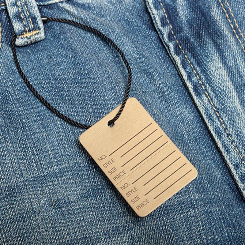 [Sinfoo] Custom Color Paper Tags for Garment (5911-9)