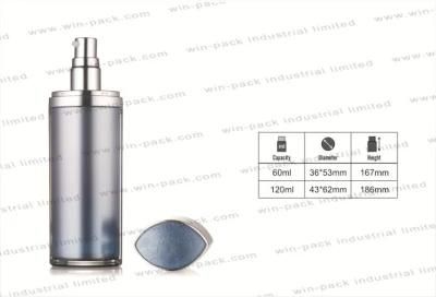 Luxury 60ml 120ml Round Acrylic Cosmetic Empty Lotion Bottles