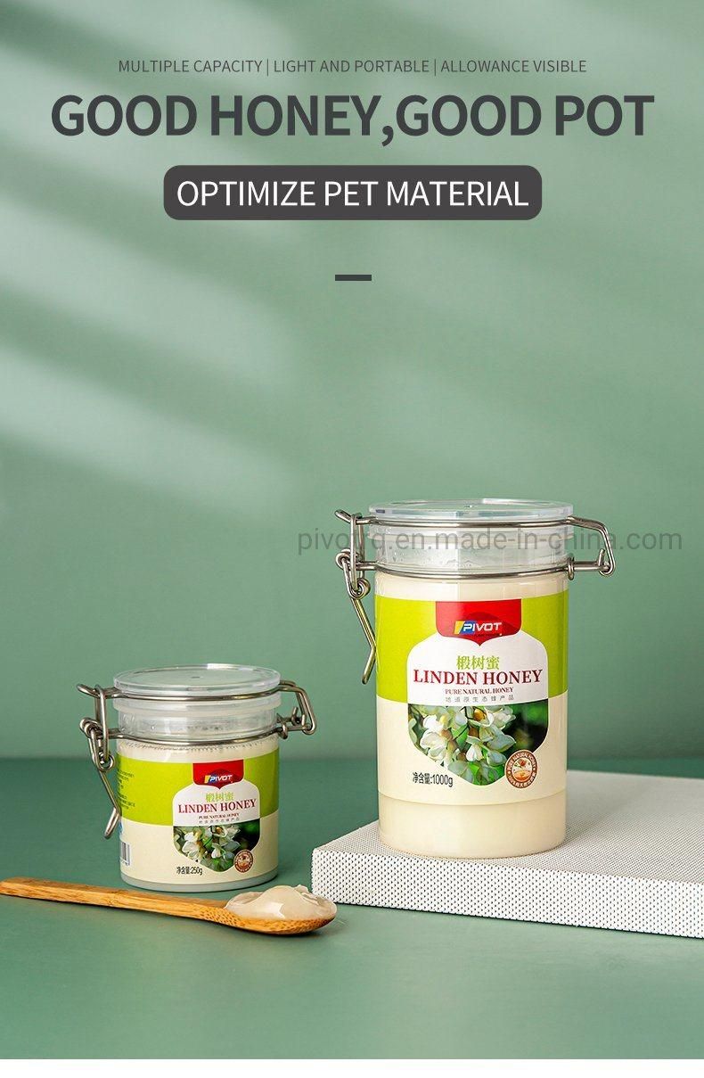 650g 23oz Round Containers Pet Food Seal Jars Storage Home Use Vacuum Seal Jar