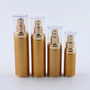 Round Plastic Lotion Bottle for Cosmetic Packaging