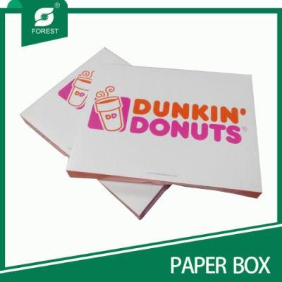 Custom Logo Food Grade Paper Donuts Box