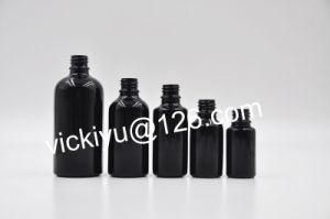 5m~100ml Black Glass Essential Oil Bottles, Glass Lotion Bottles, Violet Glass Pharmacy Bottles