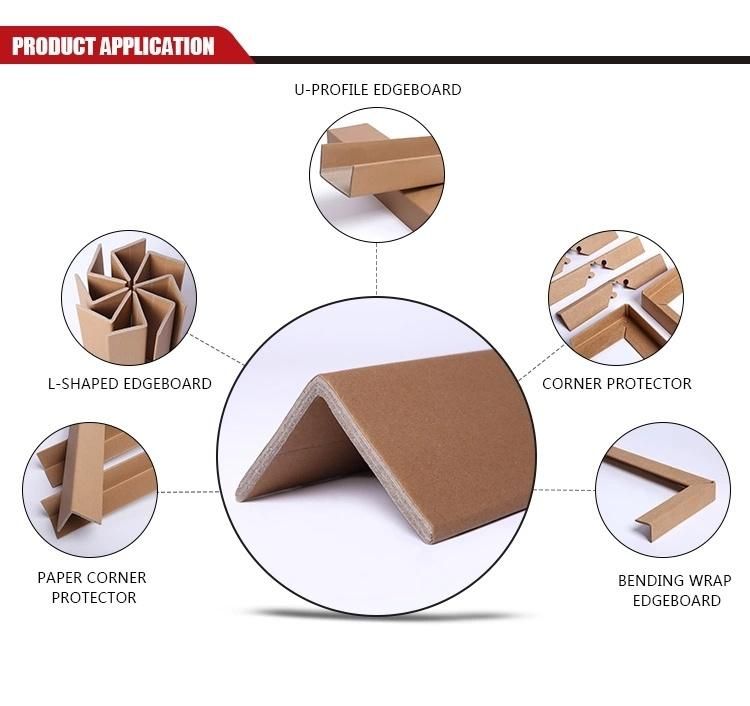 Customized U/V/L Profile Edgeboard Colored Edge Board for Edge Protection.