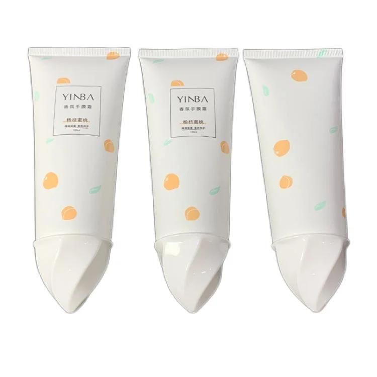 Empty Plastic Soft Tubes PE Hand Cream Tube with Screw Lid Plastic Soft Tubes