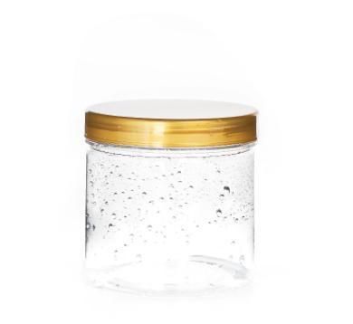 Food Grade Pet Container Plastic Jars for Peanut Butter Honey Cookie Cake Snacks Chips Nuts Grain Food Jars with Screw Top Lid