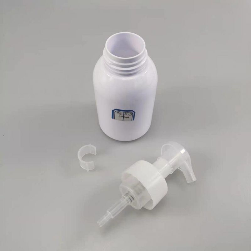 300ml 500ml Round Pet Facial Cleanser Press Bottle Hand Sanitizer Container Plastic Foam Bottle