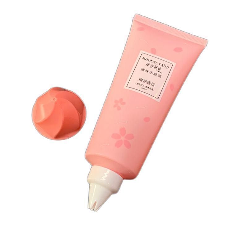 Plastic Tubes Cosmetic PP Hand Cream Plastic Soft Tube Packaging with Flip Cap