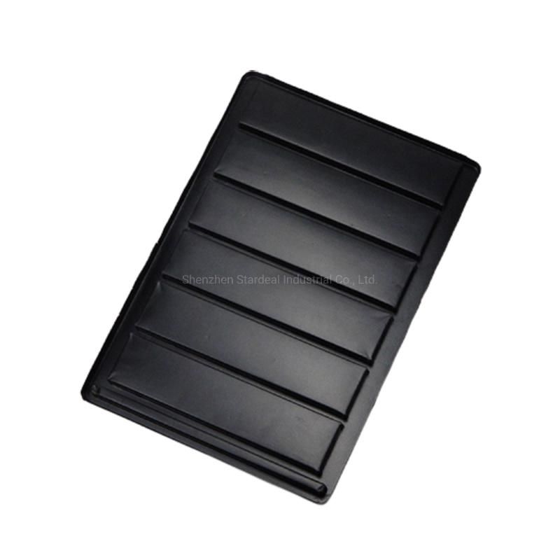 Custom Antistatic Thermoforming PS Black Plastic Blister Tray