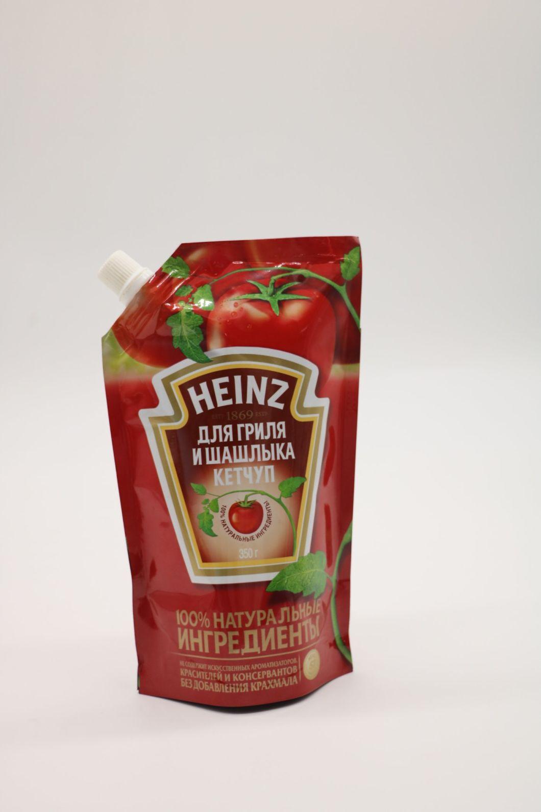 Stand up Shape Bags for Tomato Sauce Packaging